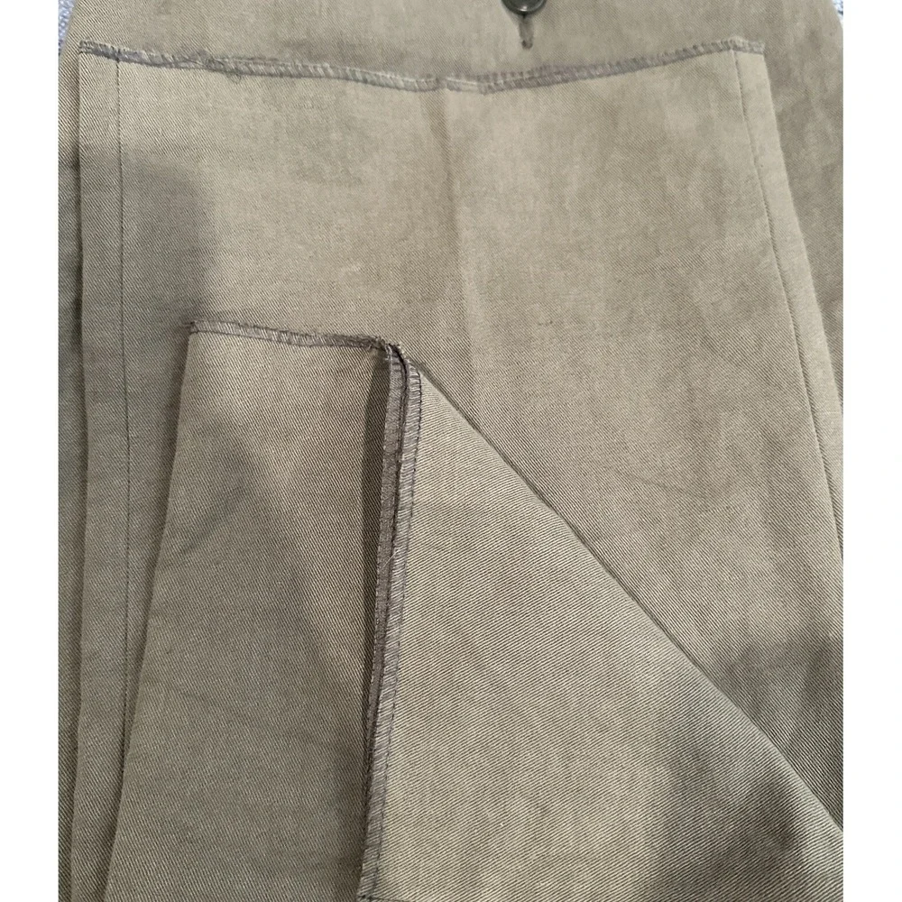 John Varvatos Men's Linen Blend Chino‎ Style Pants Sz 48 34x38 Not Hemmed